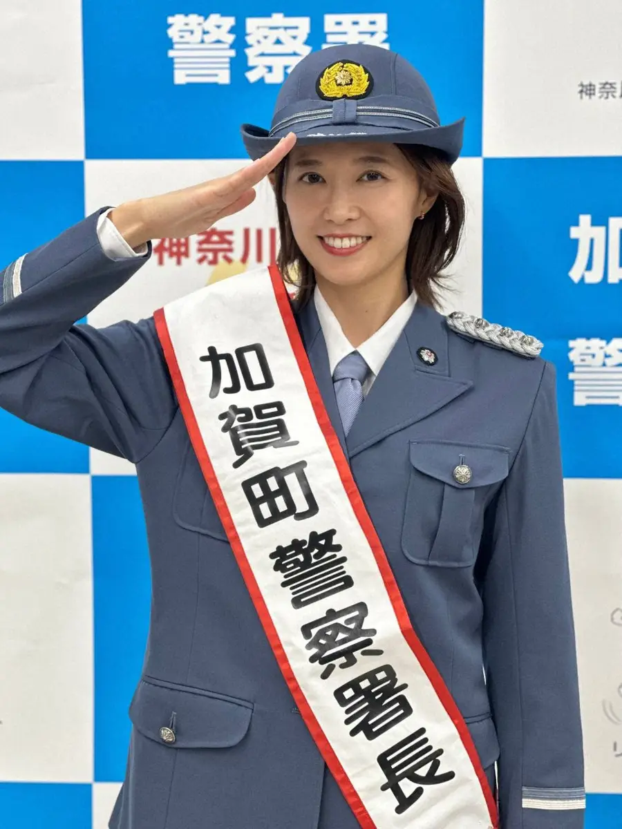 近藤さや香　一日警察署長務めパトロール「安全な街づくりありきの日常な事を改めて実感」