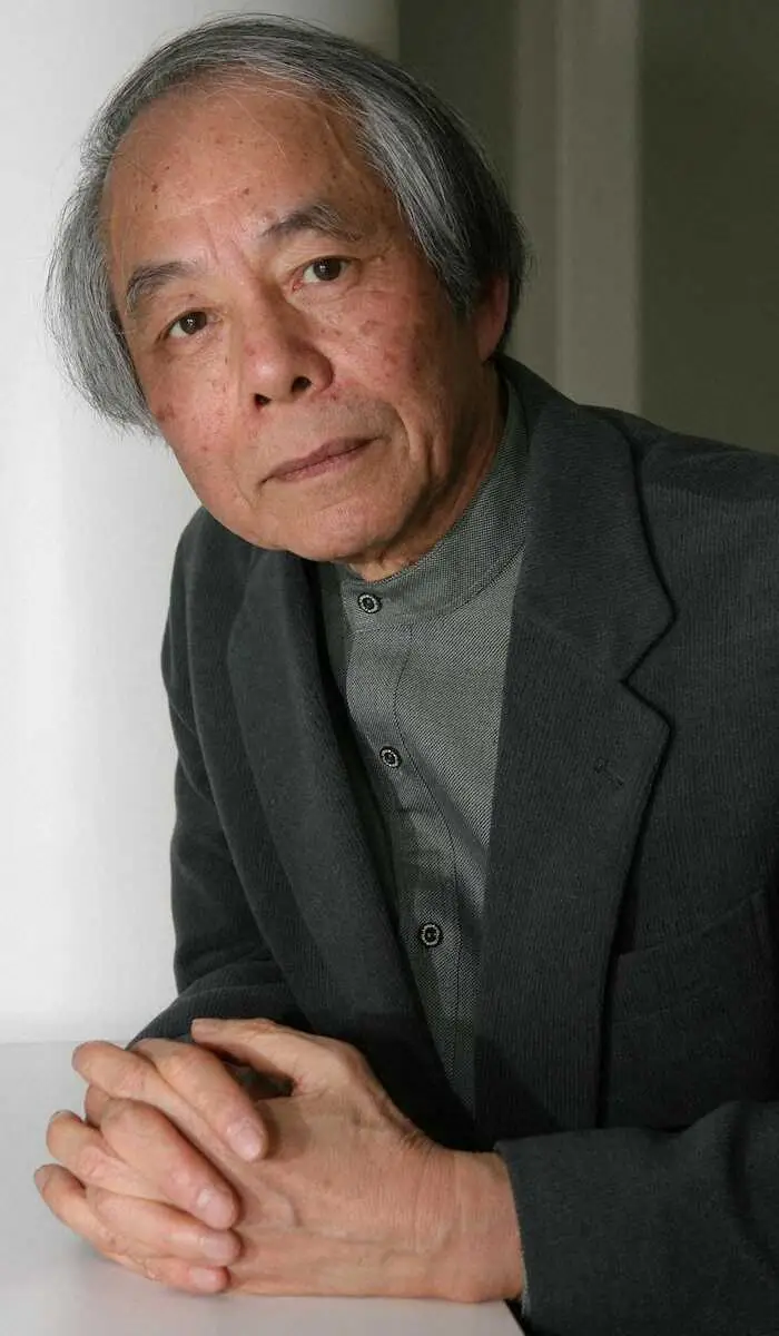 2009年、本紙のインタビューに応じた脚本家の山田太一さん