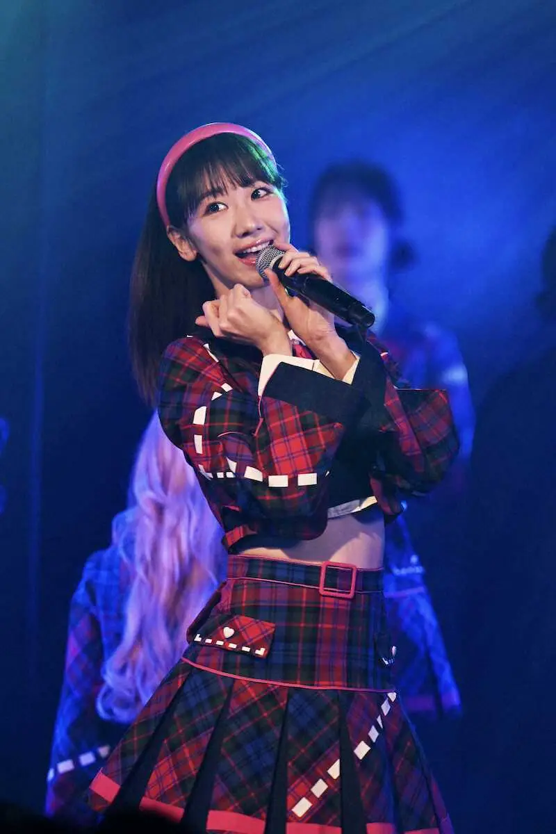 AKB48劇場の18周年記念公演に出演した柏木由紀