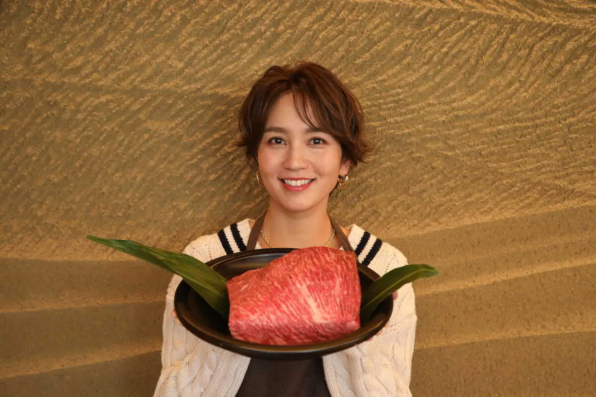 料理家・和田明日香　宮崎牛の魅力を“モー”アピール　義母の平野レミに「食べさせたい」