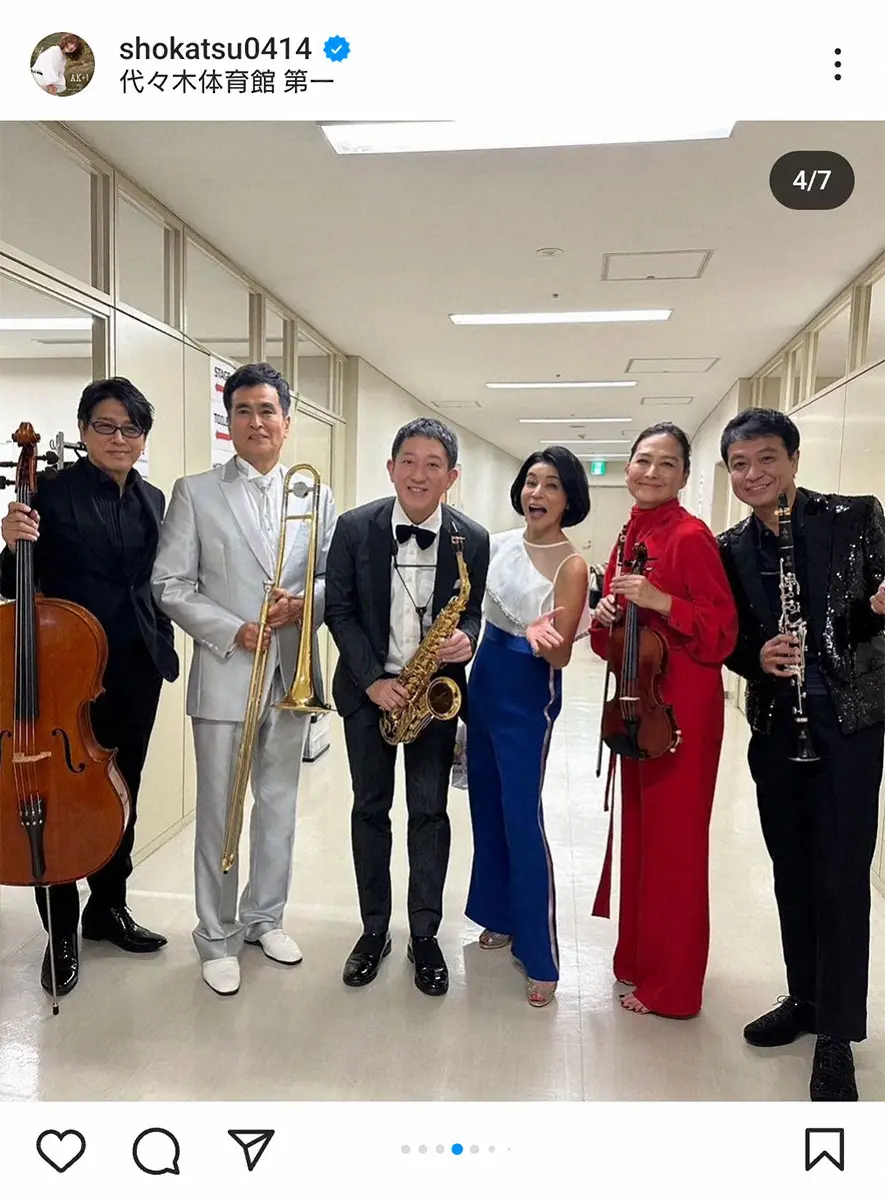 清原氏の元妻・亜希「ザワつく！音楽会」でバイオリン披露　イケメンの息子2人も応援「素敵な時間を」