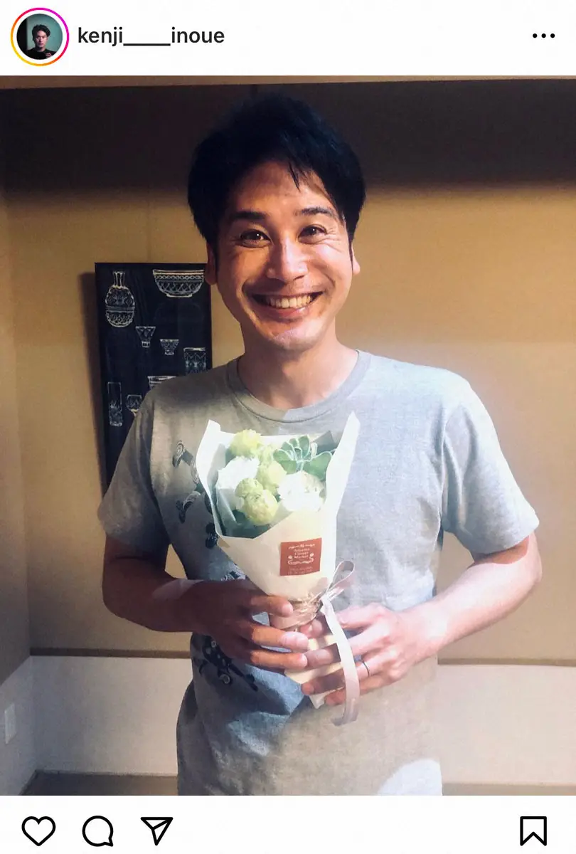 「どうする家康」出演俳優・井上賢嗣「我が家に男の子が誕生しました」　出産日より1カ月早く誕生