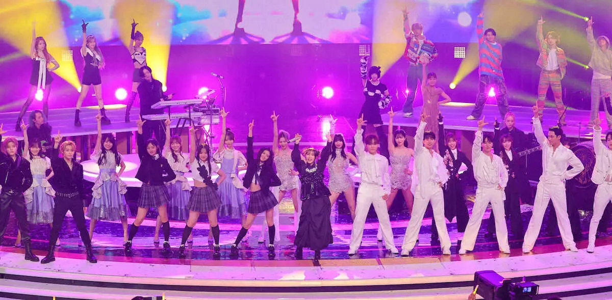 【紅白】YOASOBI　日本の音楽番組で初「アイドル」　橋本環奈、乃木坂らと“大トリ”級コラボ