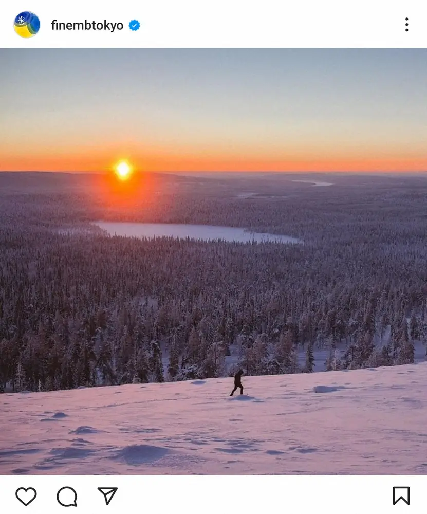 駐日フィンランド大使館が投稿した「フィンランドあるある」が話題！氷点下20度は“洗濯日和”！？