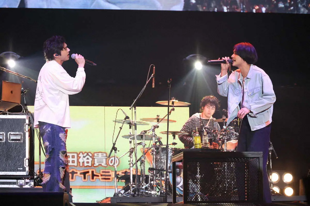 山田裕貴「歌っちゃったぞ！！」　横浜アリーナでのイベントで北村匠海と「猫」を熱唱