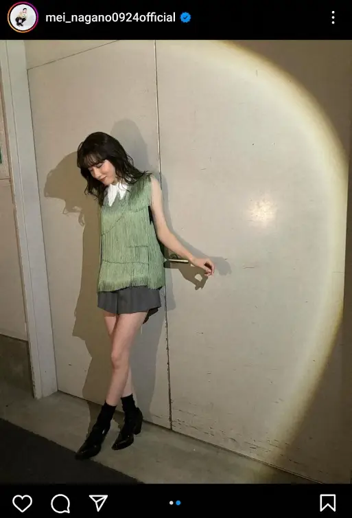 永野芽郁　ショーパン“美脚”ショット公開に「足細い　顔ちっちゃい」「可愛い～」「かっこよすぎっ」