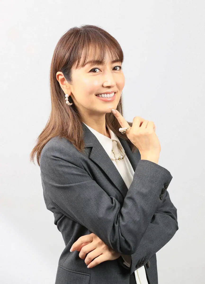 矢田亜希子　主演ドラマ「ナースが婚活」でカリスマカウンセラー役好演「楽しくてやりがいある」