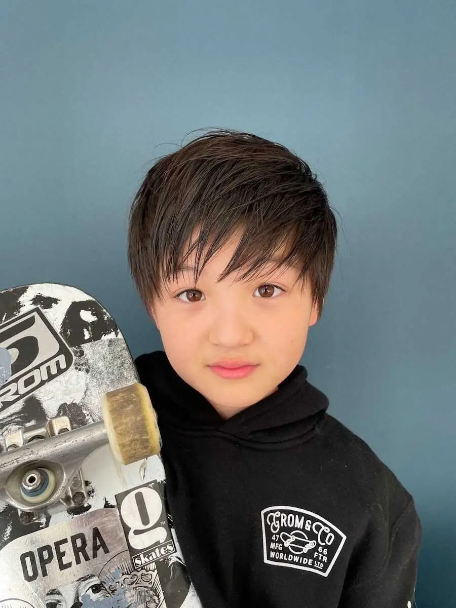 9歳のスケーター河上恵蒔がバーチカルシリーズ最年少王者
