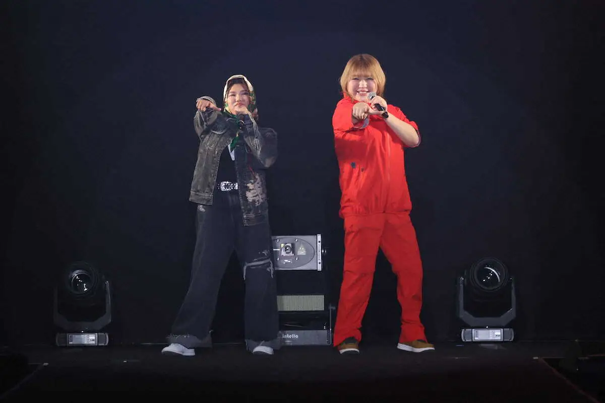 りんごちゃんがTGC和歌山でデビュー曲を披露　振り付けを担当したJESSICAとコラボステージ