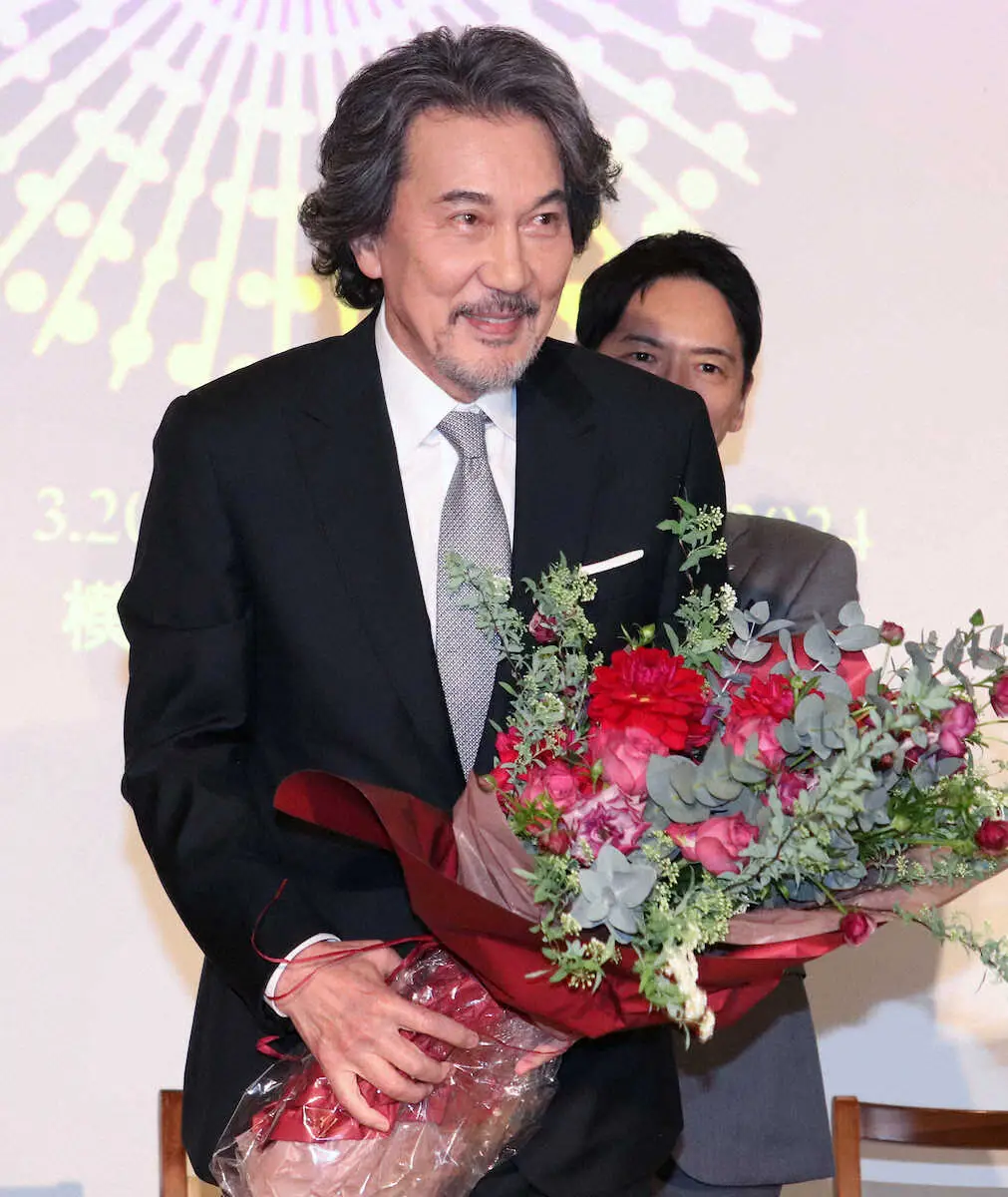 横浜フランス映画祭2024の特別アンバサダーに就任した役所広司