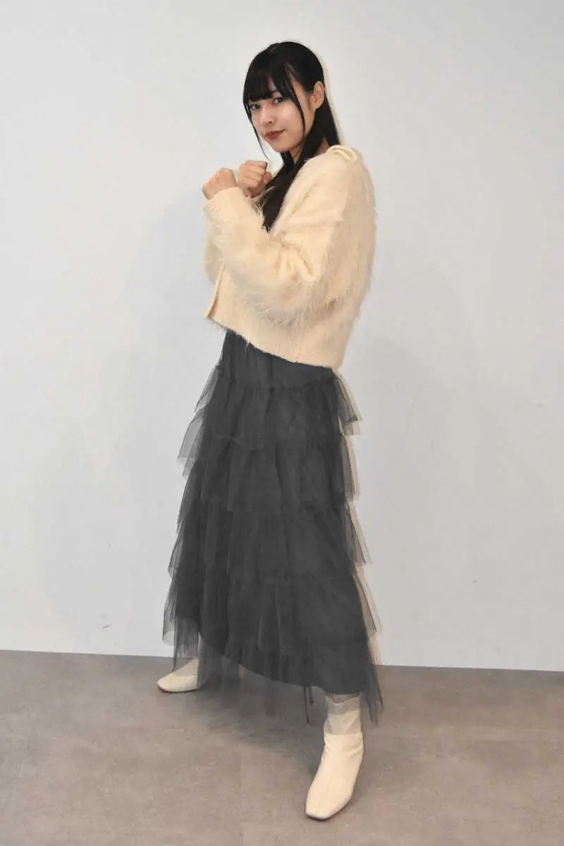 中澤実子「唯一無二の女優になりたい」　熱演初アクション！　TOKYO MX「牙狼　鋼を継ぐ者」