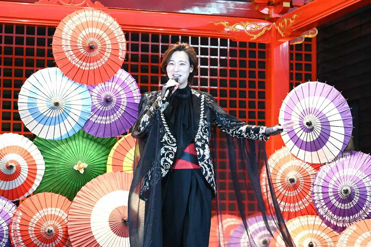 山内惠介「この曲でアジアに行きたい」4年ぶり海外へ新曲「紅の蝶」とともに舞う野望