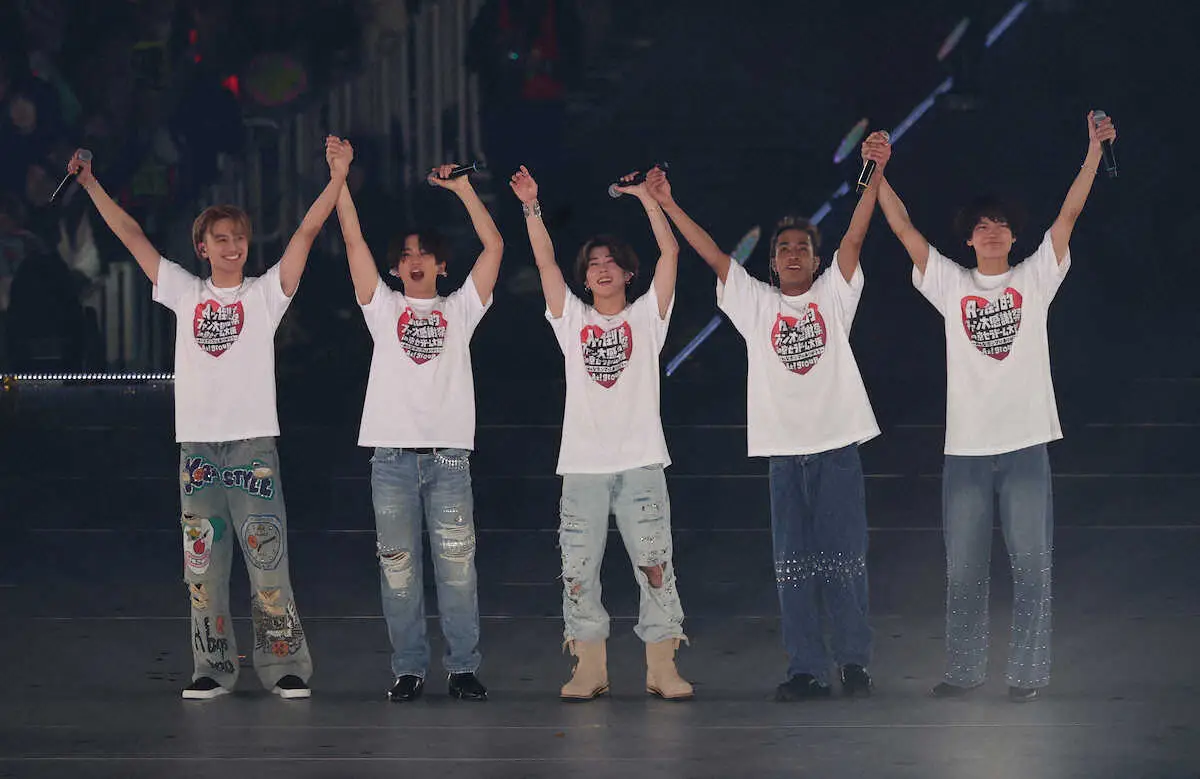Aぇ！groupがCDデビュー決定　ファンミーティングで発表　小島健「未来をこの5人でつくりたい」