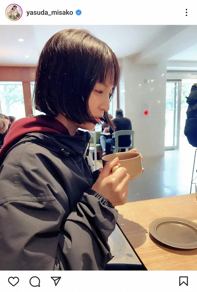安田美沙子　「ハクです。髪の毛切りましたー！！」新ヘア披露に「めちゃくちゃ可愛い」「いい感じ」