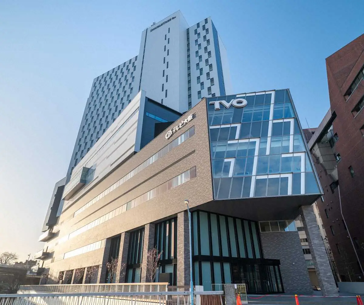 テレビ大阪が5月に開局以来初の移転　現社屋の東に隣接する複合ビル内へ