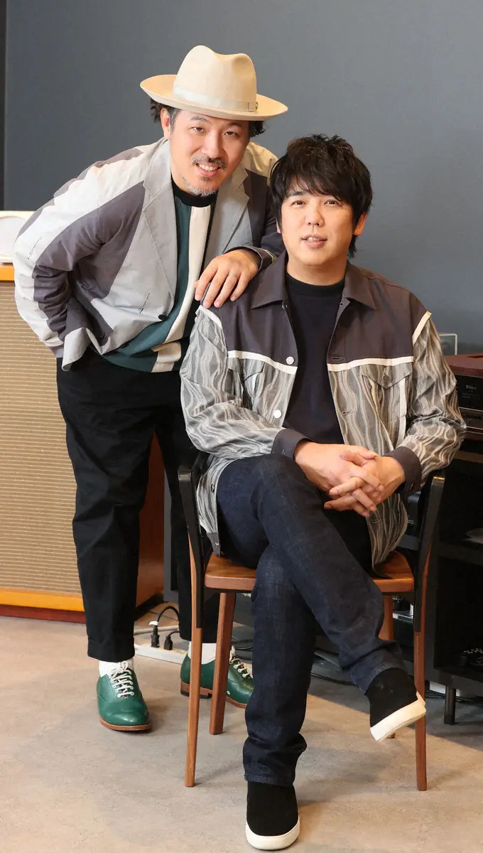 20年の歩みを振り返ったスキマスイッチの常田真太郎（左）、大橋卓弥（撮影・大城　有生希）