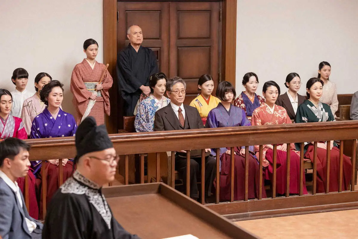NHK連続テレビ小説「虎に翼」の法廷シーン
