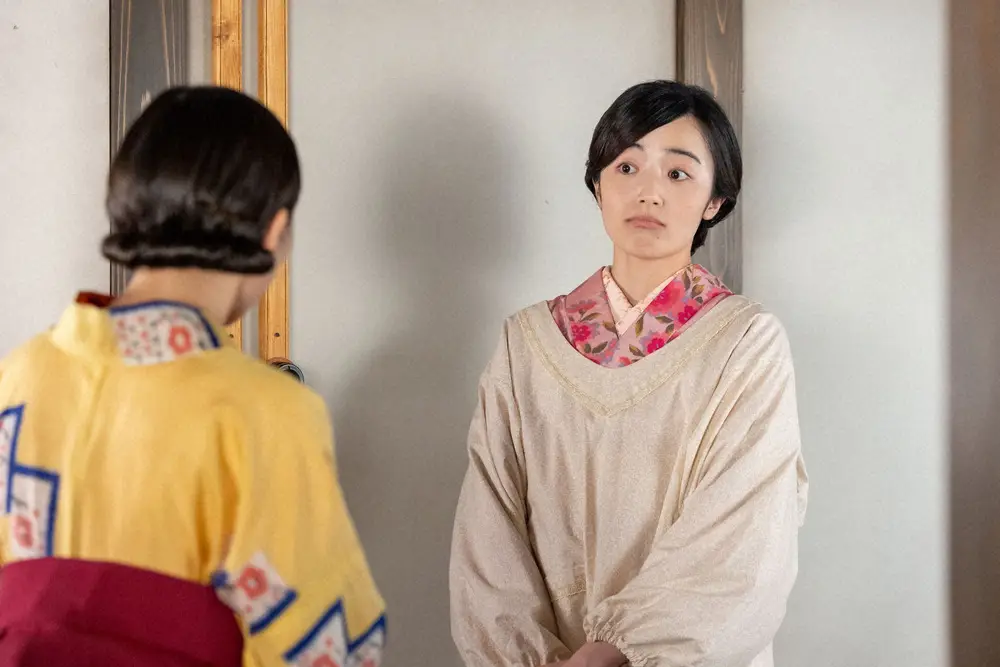連続テレビ小説「虎に翼」第3週は「女は三界に家なし？」。花江（森田望智）（C）NHK 