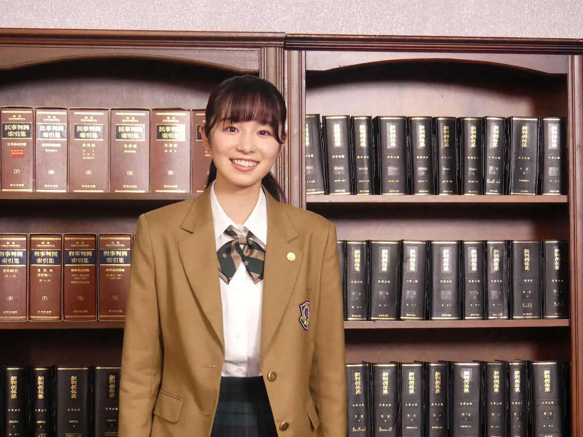 JKB（女子高生弁護士）を演じる幸澤沙良