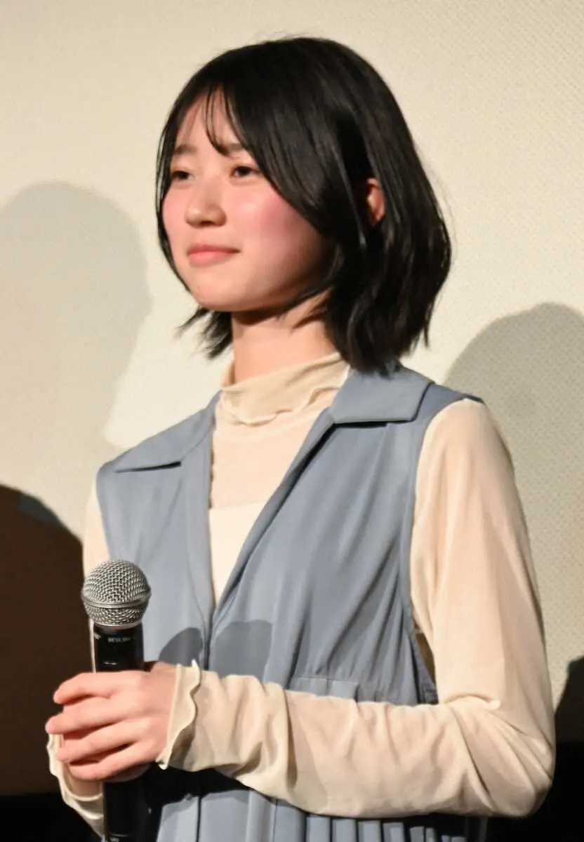 尾野真千子の再来…期待の15歳・三宅朱莉が映画初主演　緊張の舞台あいさつも「昨日は熟睡でした」