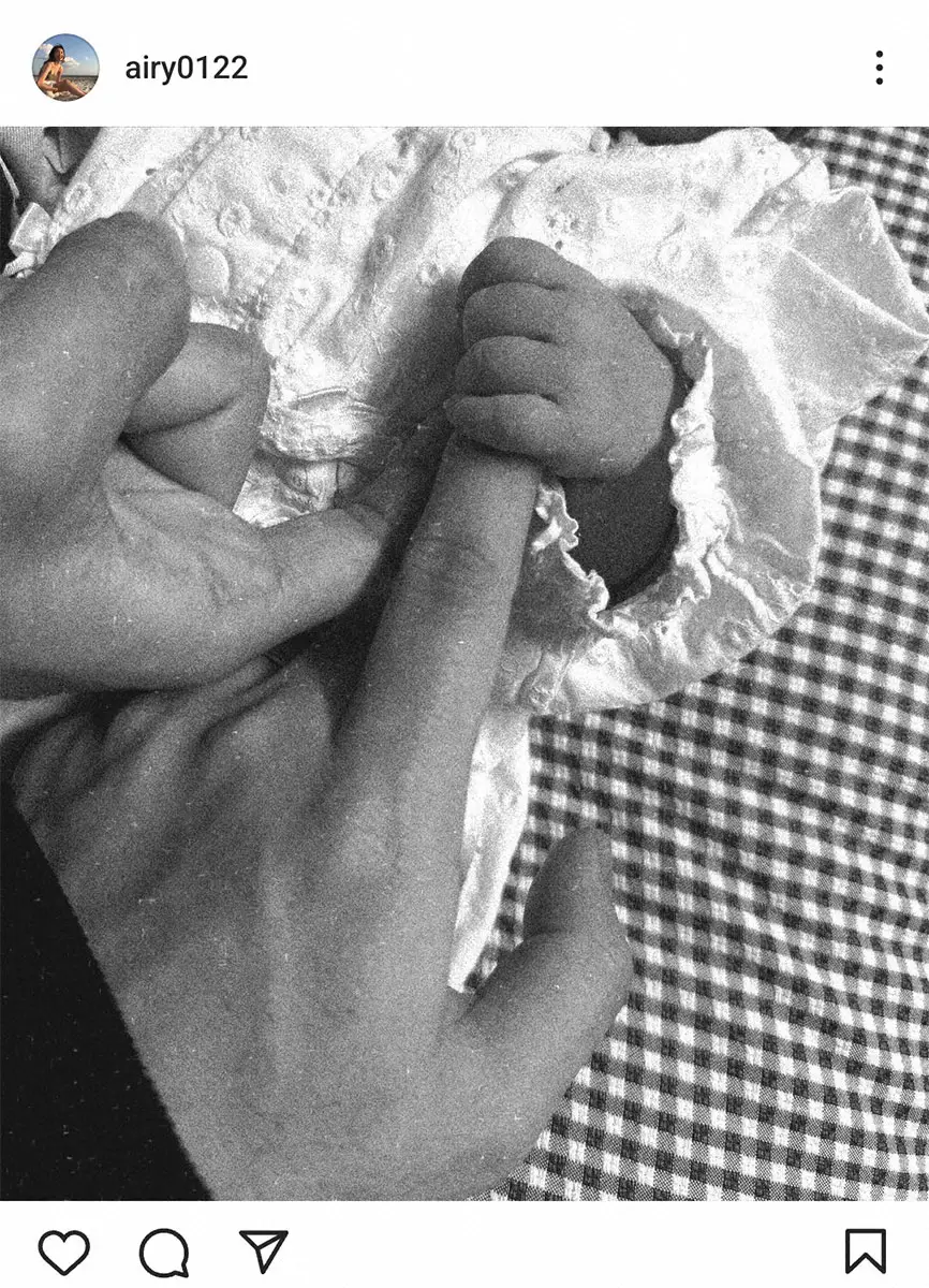 若嶋津&高田みづえさん長女・アイリ　第1子女児出産「出産は奇跡の連続」「私の全てを懸けて愛させて」