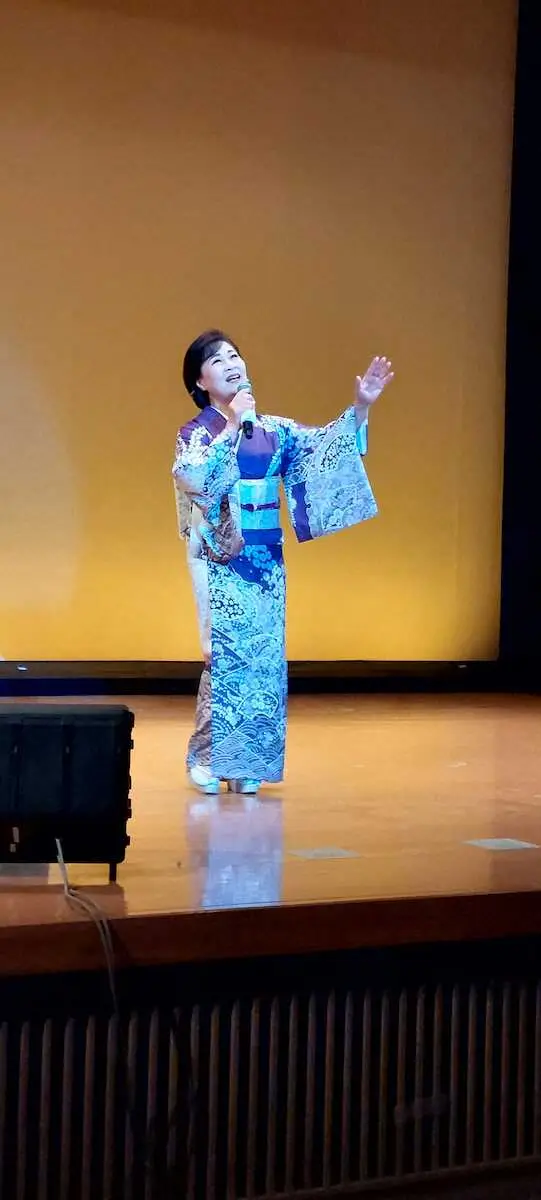 石川県志賀町で支援コンサートを開催した島津悦子