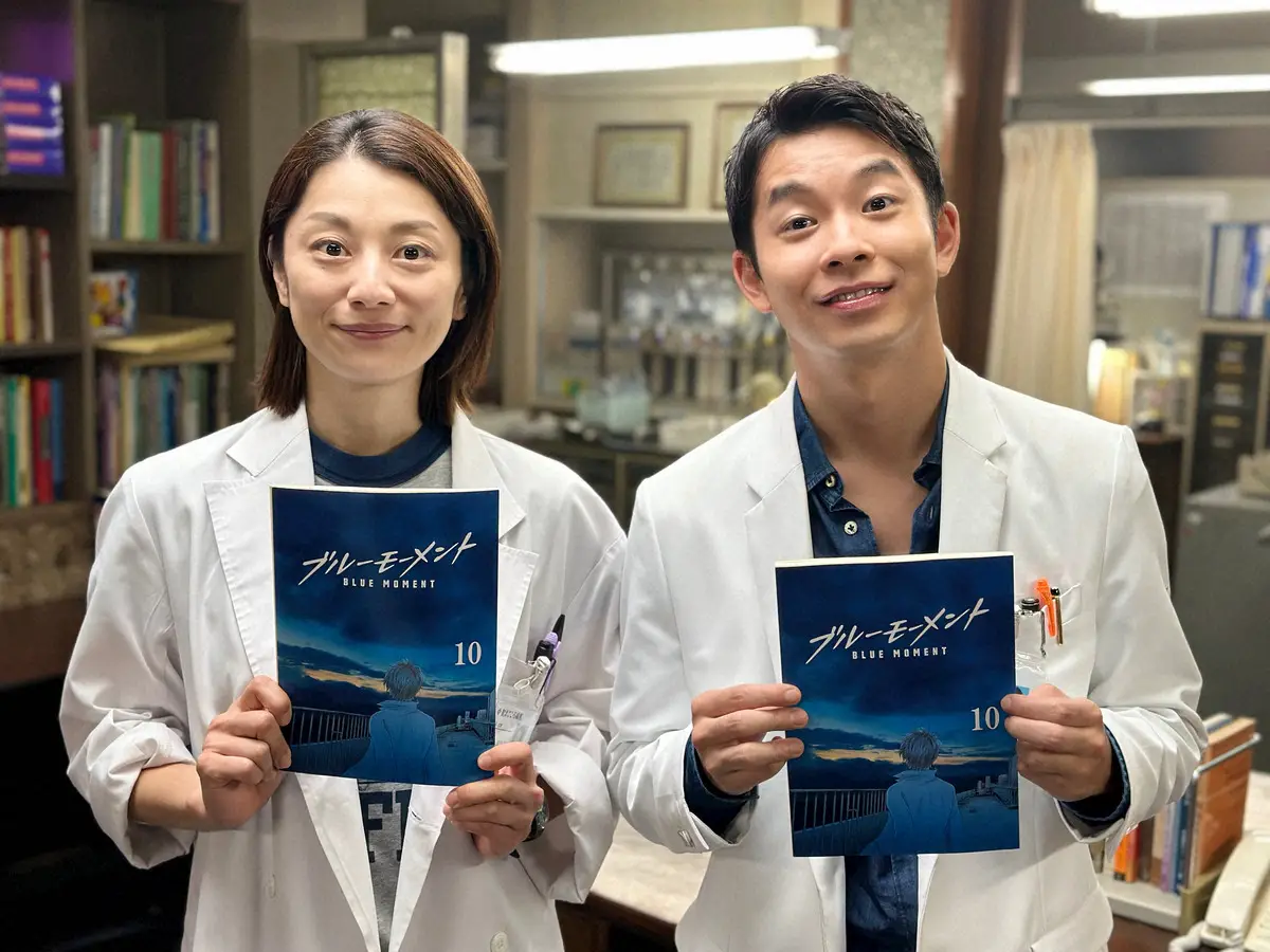 フジ「ブルーモーメント」最終回に小池栄子と仲野太賀が声で出演　「新宿野戦病院」と水10コラボ