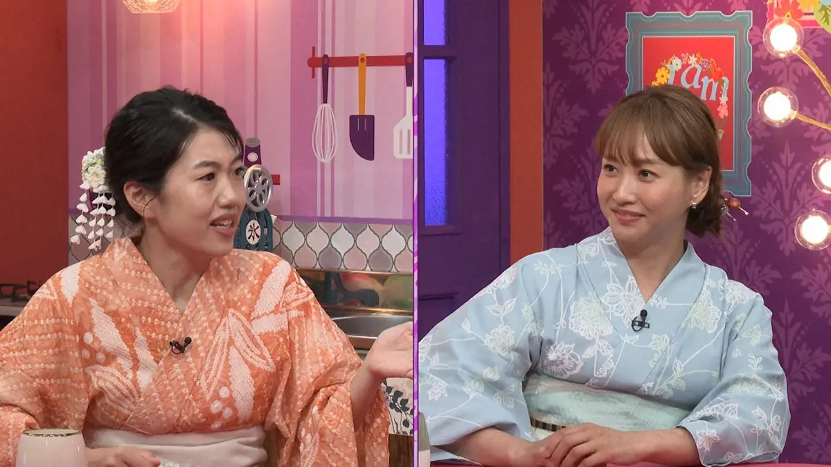 「夫が寝たあとに」の横澤夏子（左）、藤本美貴（C）テレビ朝日