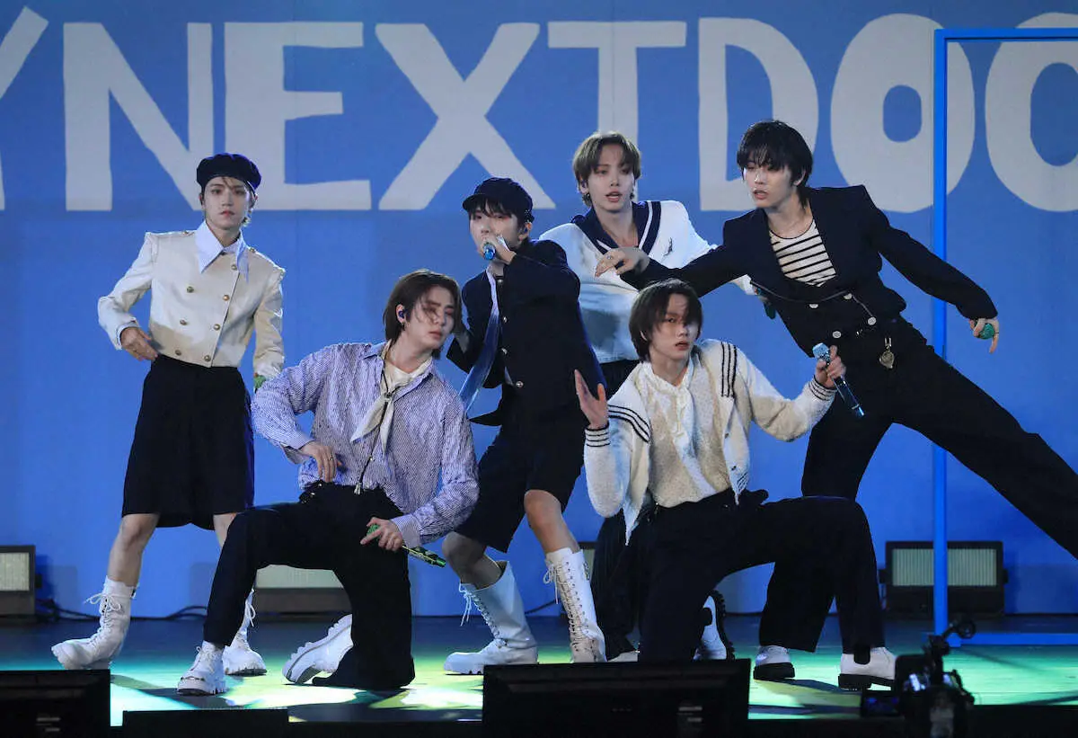 BOYNEXTDOOR　日本語MCでファン魅了　韓国男性6人組がデビューシングル発売記念イベント