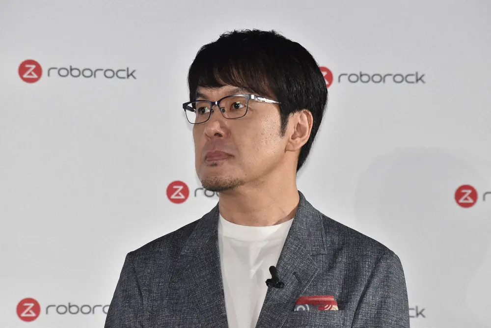 「Roborock」新商品発表会に出席した土田晃之