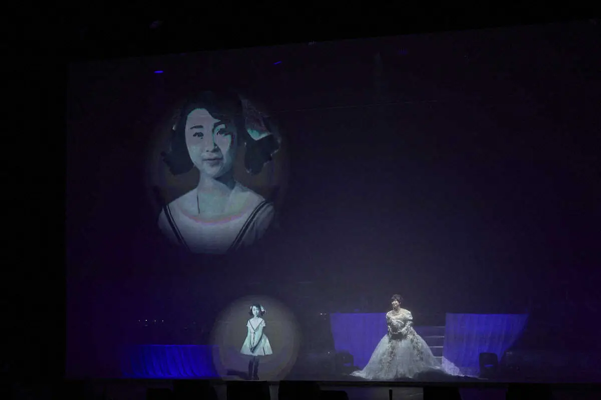 AIで再現されたデビュー当時10歳の小林幸子と共演