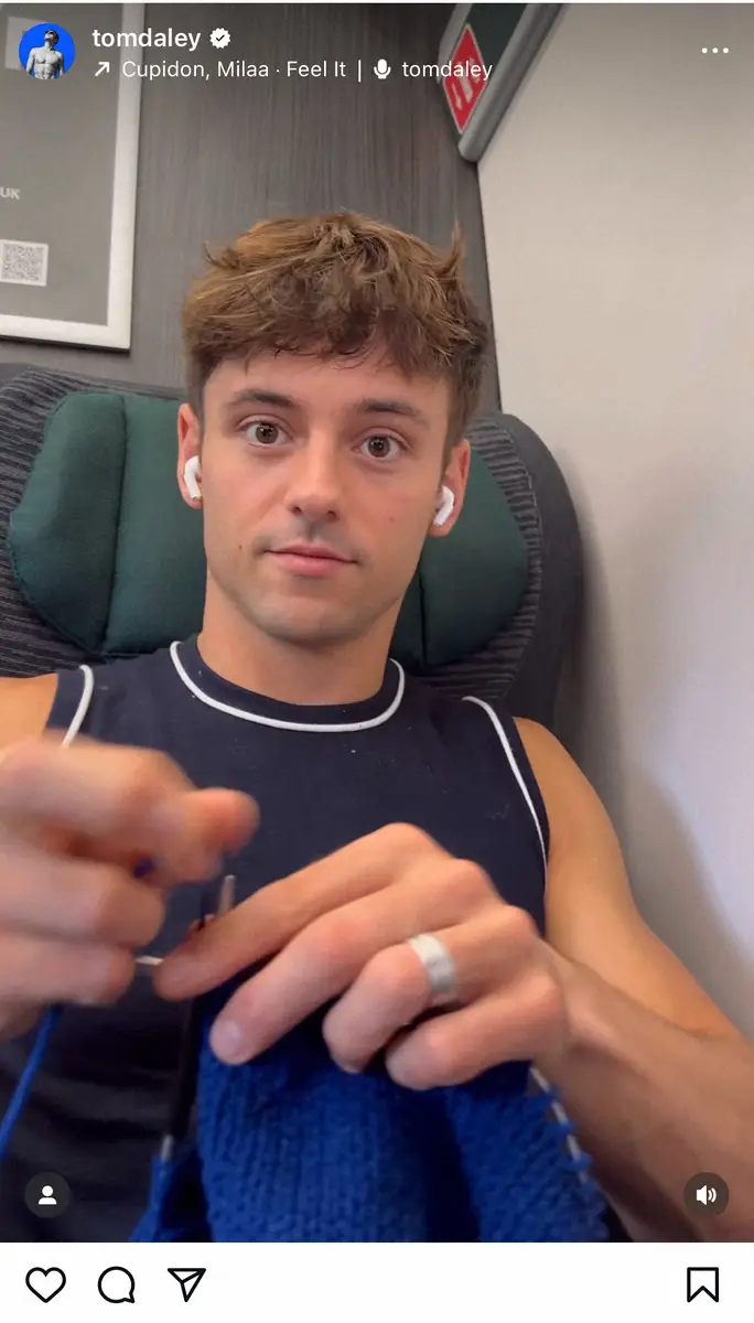 トーマス・デーリーのインスタグラム（＠tomdaley）から