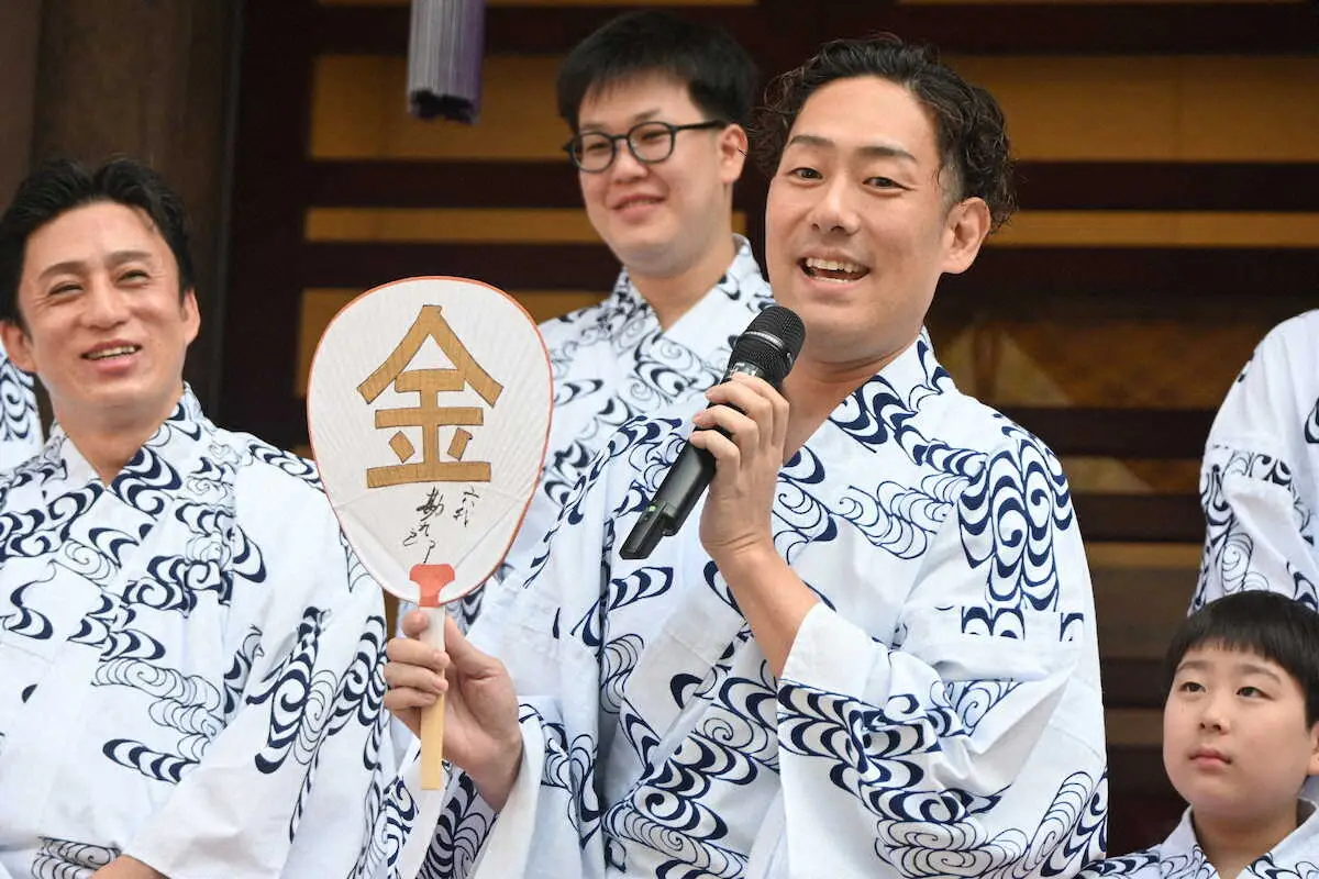 イベントに登場した中村勘九郎（撮影・小渕　日向子）