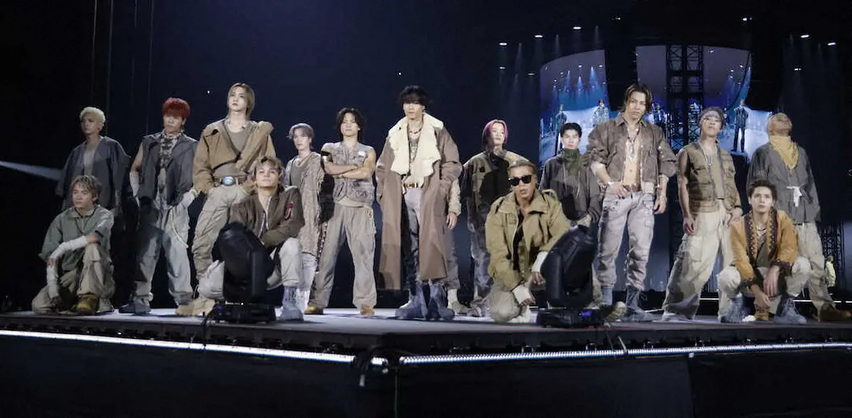 EXILE　TRIBE（一族）の若手によるプロジェクト「BATTLE　OF　TOKYO」に出演した「THE　RAMPAGE」