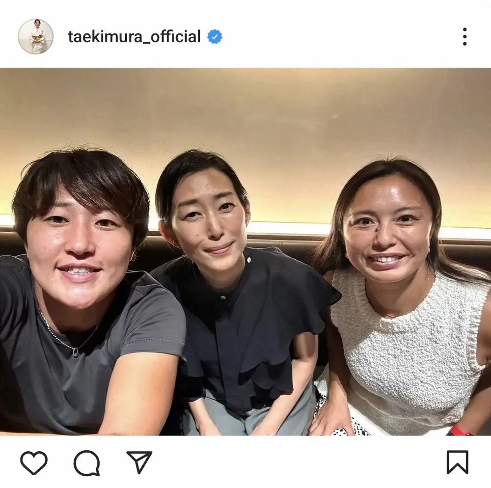 木村多江公式インスタグラム（@taekimura_official）から