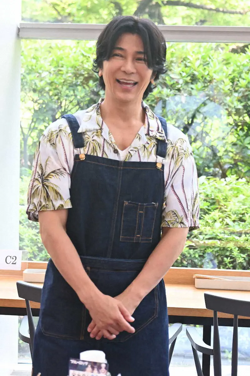 武田真治　初の一日店長　ファンと笑顔の交流「こんなに近い距離は…嫌われないようお風呂入ってきました」