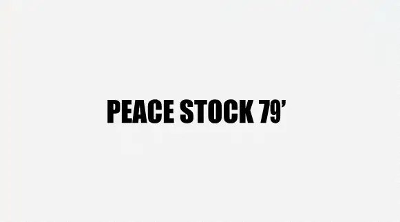 PEACESTOCK 79' TOKYO