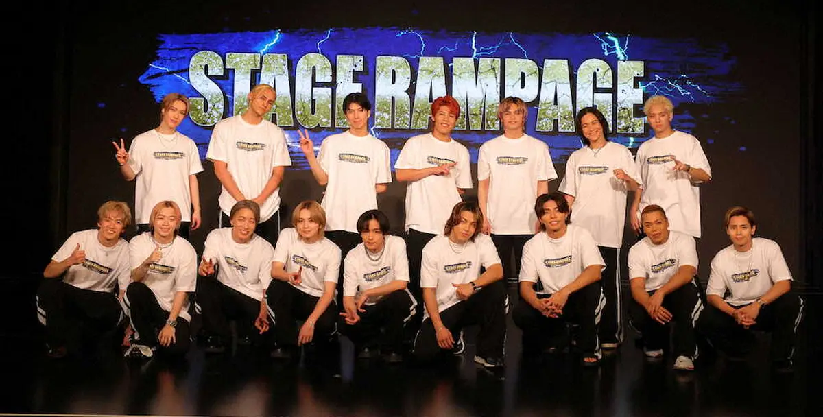 THE　RAMPAGE 即興コントに挑戦　冠バラエティー番組で新境地