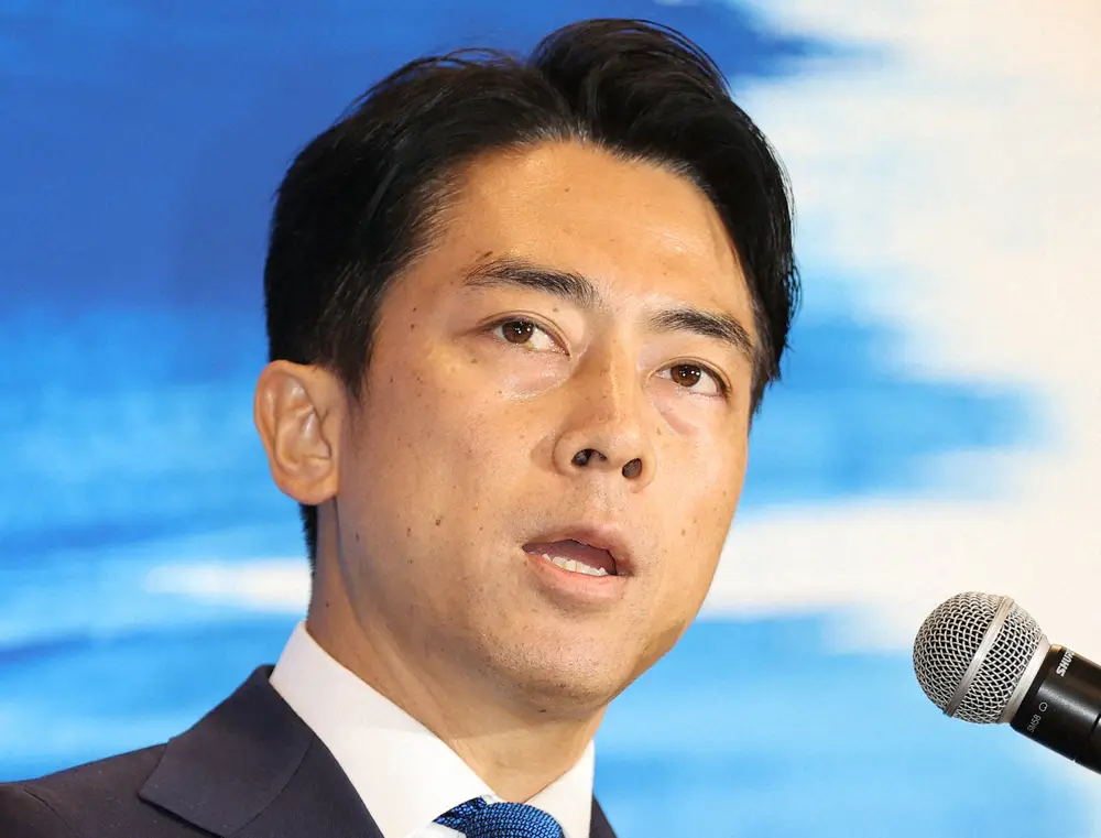 小泉進次郎氏、総裁選投開票“直前コメント”「なんとしても勝利…最後の最後まで誠心誠意思いを伝え」