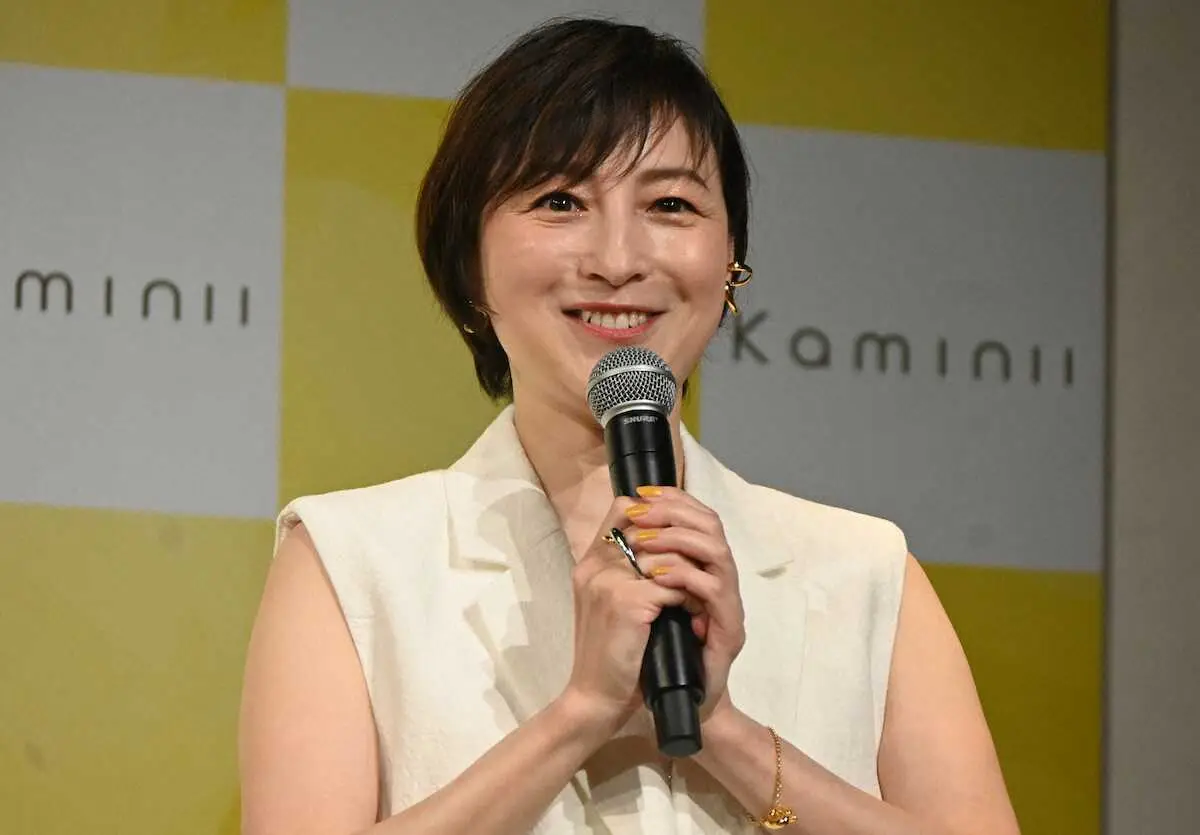 【画像・写真】“歌手”広末涼子「ワクワクが止まらない」　12月に25年ぶりプレミアムライブ開催「凄く楽しみです」