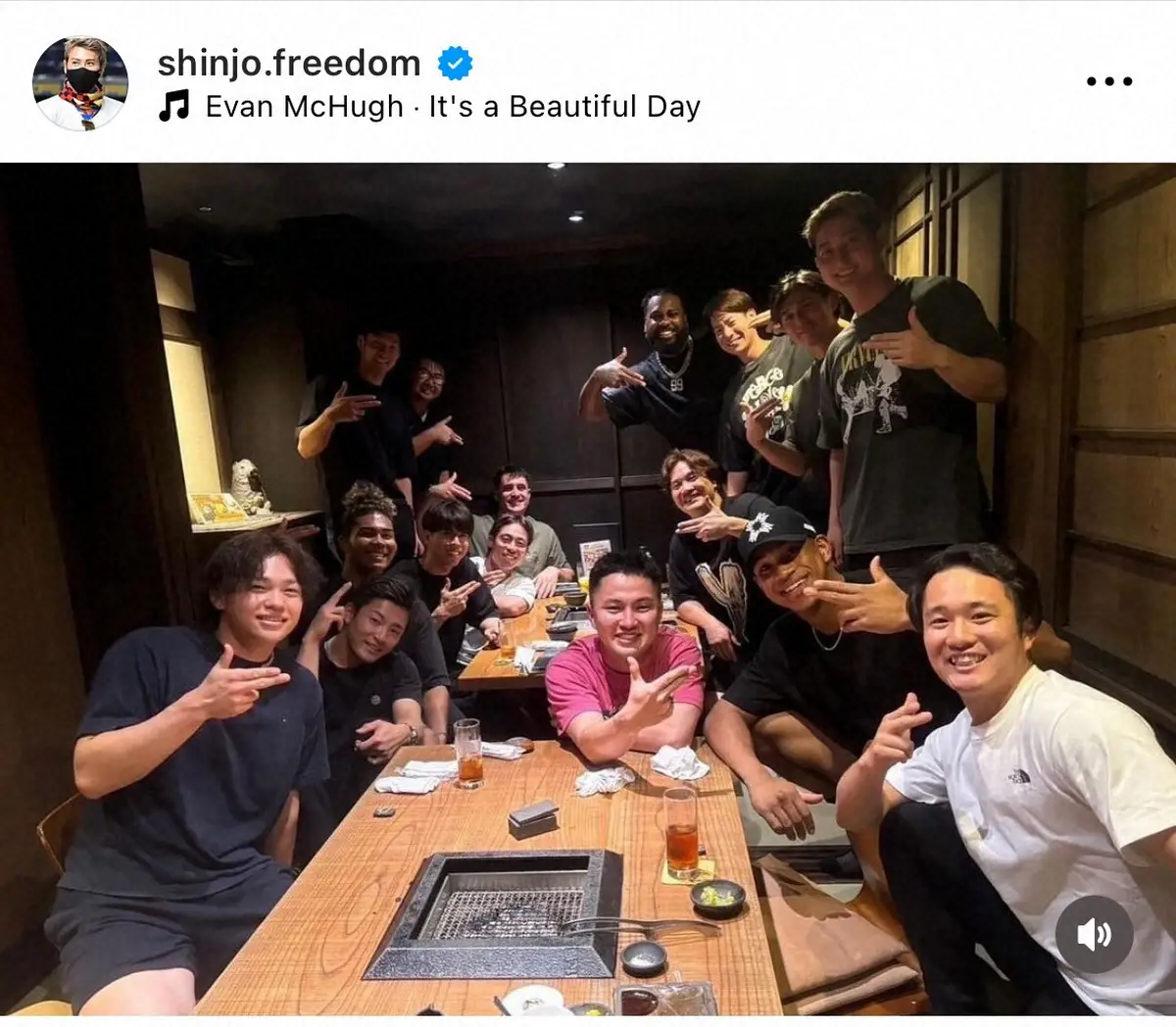 【画像・写真】新庄剛志監督インスタグラム（shinjo.freedom）