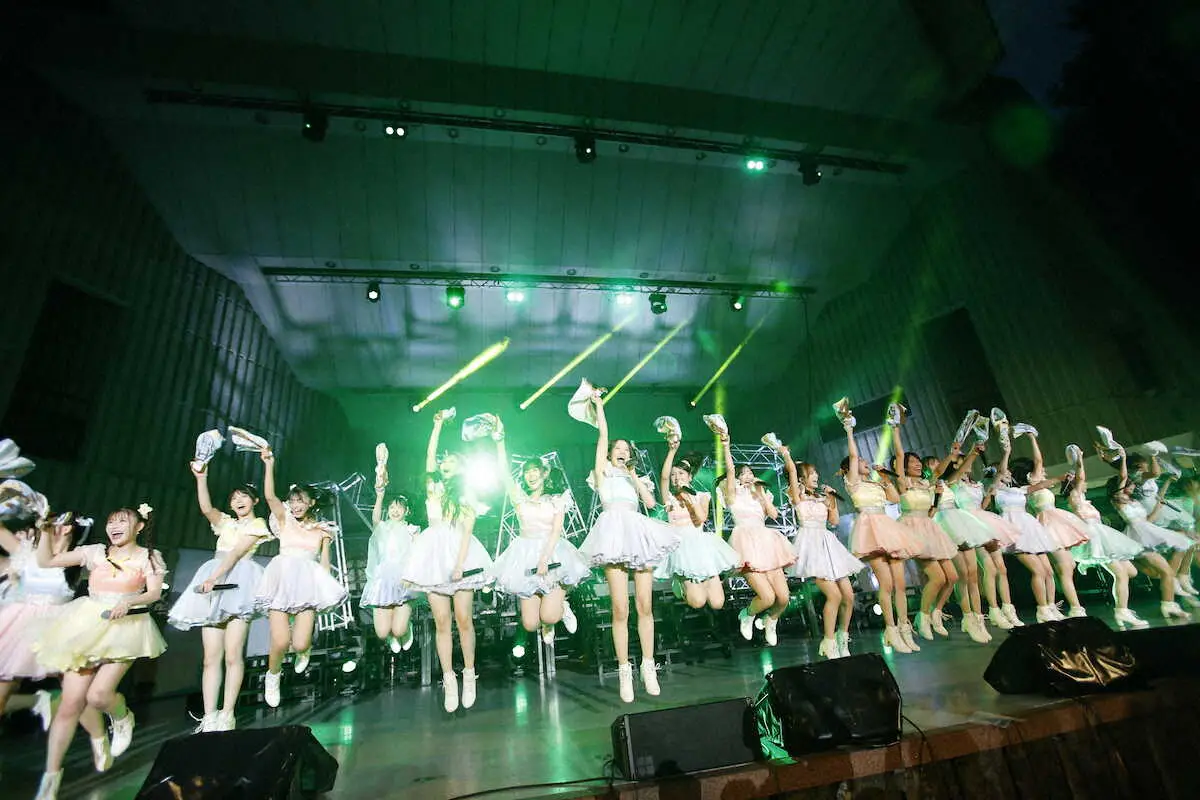 【画像・写真】NMB48　2年ぶり日比谷野外大音楽堂で10・9リリースの新曲「がんばらぬわい」など27曲披露