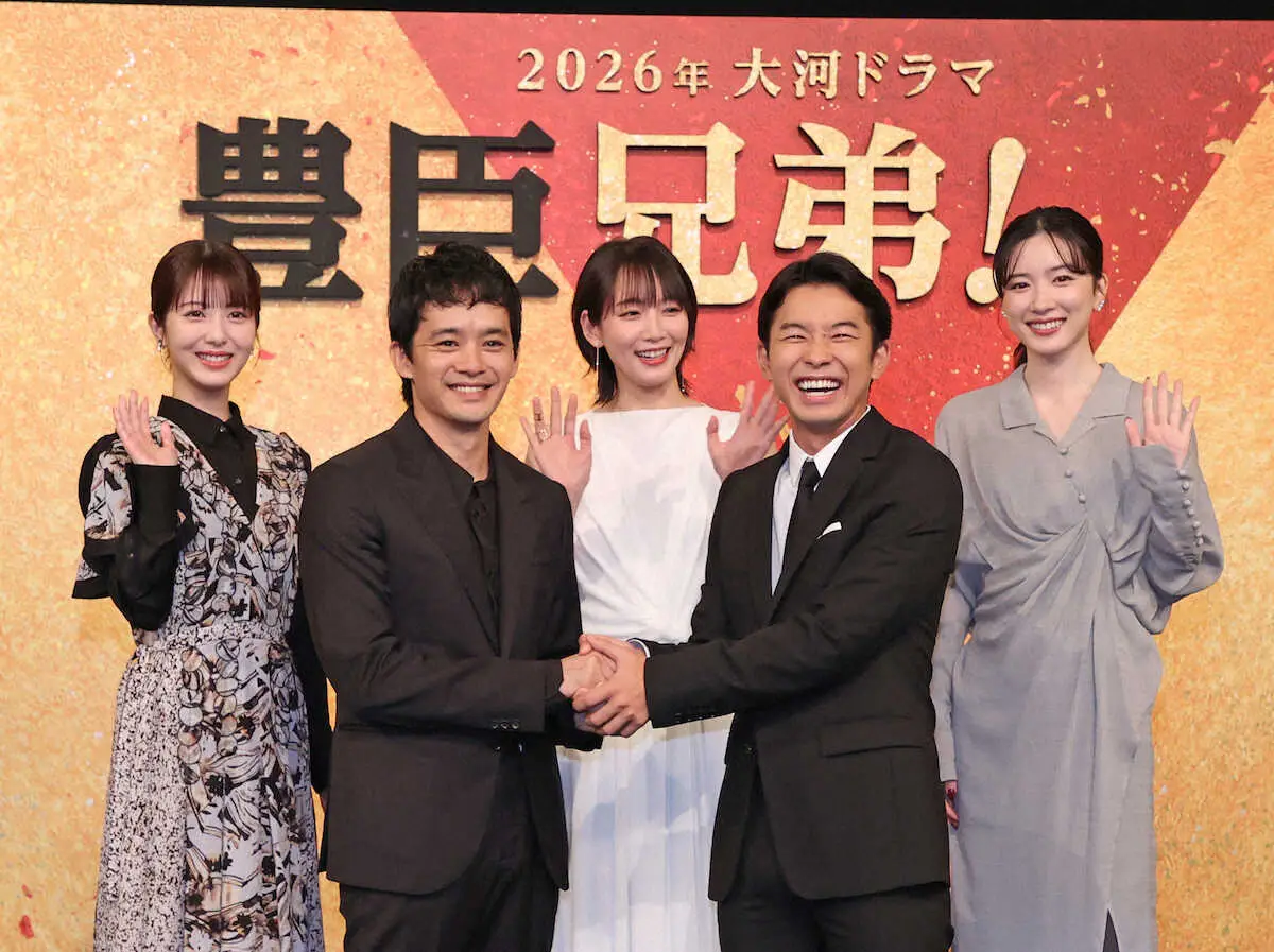 浜辺美波　仲野太賀主演26年「豊臣兄弟！」で大河初出演「最後まで責任感を持って務めあげたい」