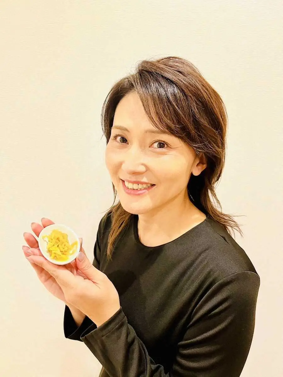 金子恵美氏　ソーセージのお供ザワークラウトで本場ドイツ気分