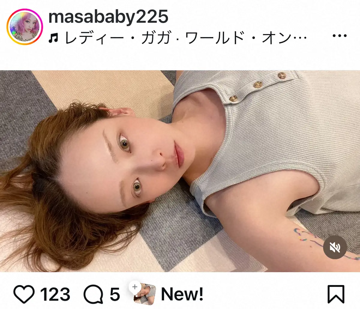 【画像・写真】42歳元アイドル　タトゥーへの偏見「なくしていい時代」と訴え　「私の二の腕には…」