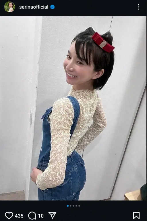 【画像・写真】“プリ尻天使”元人気アイドル・芹那39歳　キティ―ちゃんに“変身”に「ホンマ可愛い」「最高」