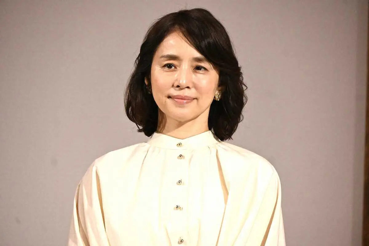 【画像・写真】石田ゆり子　西田敏行さん追悼　忘れられない35年前の初共演「信じられなくて、ただひたすらに寂しい」