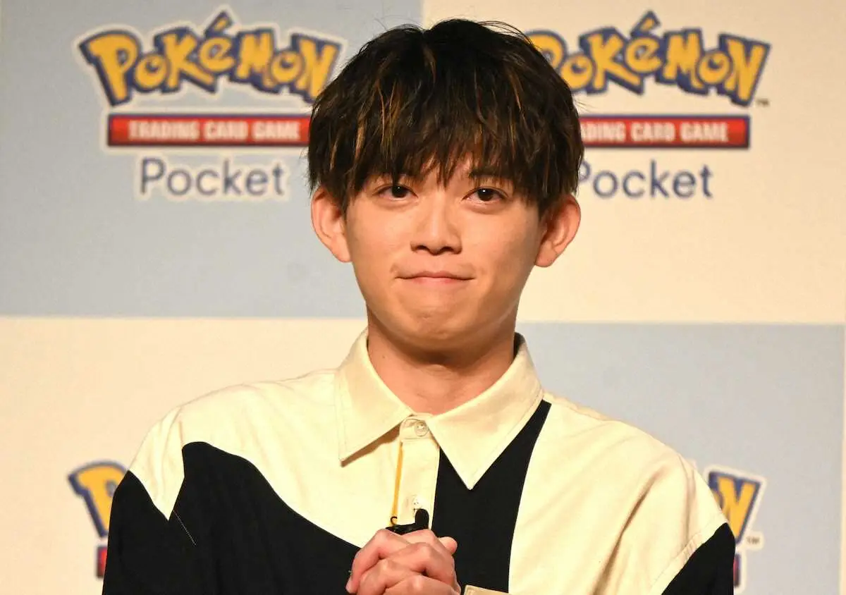 【画像・写真】松丸亮吾　ポケモン愛が大爆発　「一期一会の出会い」5年間で集めたポケモンカードの枚数に会場驚き