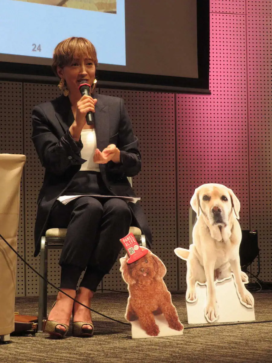 滝川クリステル「今日もダンナさんに頼んできました」選挙落ち着き、進次郎氏も子育て＆愛犬介護