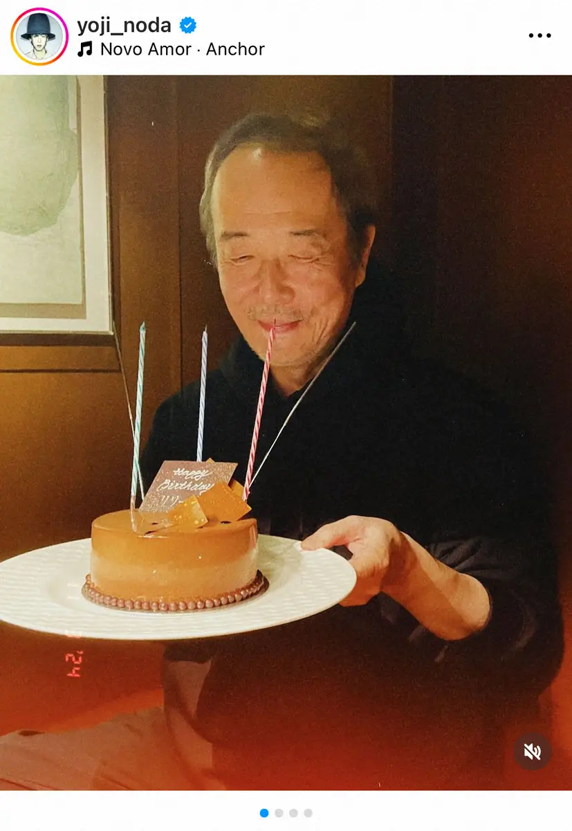 【画像・写真】RAD野田洋次郎　大物俳優の誕生日をお祝い「だいすきな人の誕生日は、なんて幸せなんだ」